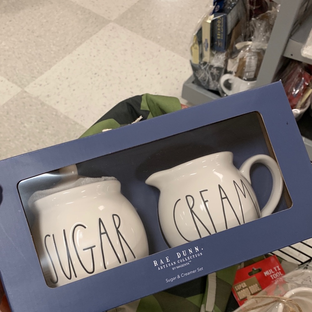 Rae Dunn Sugar and Cream Set Brand New in Box